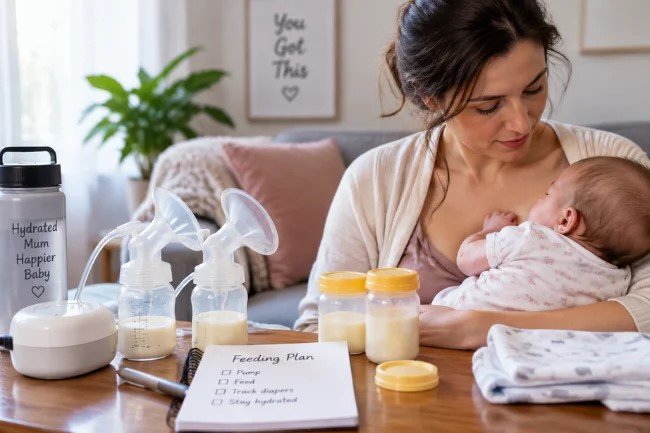 Infant Crying While Nursing