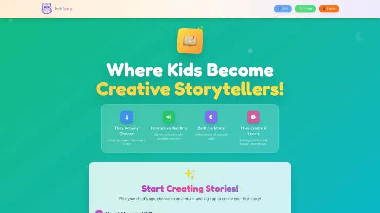Fableoo Review: The Complete AI Interactive Storytelling Guide