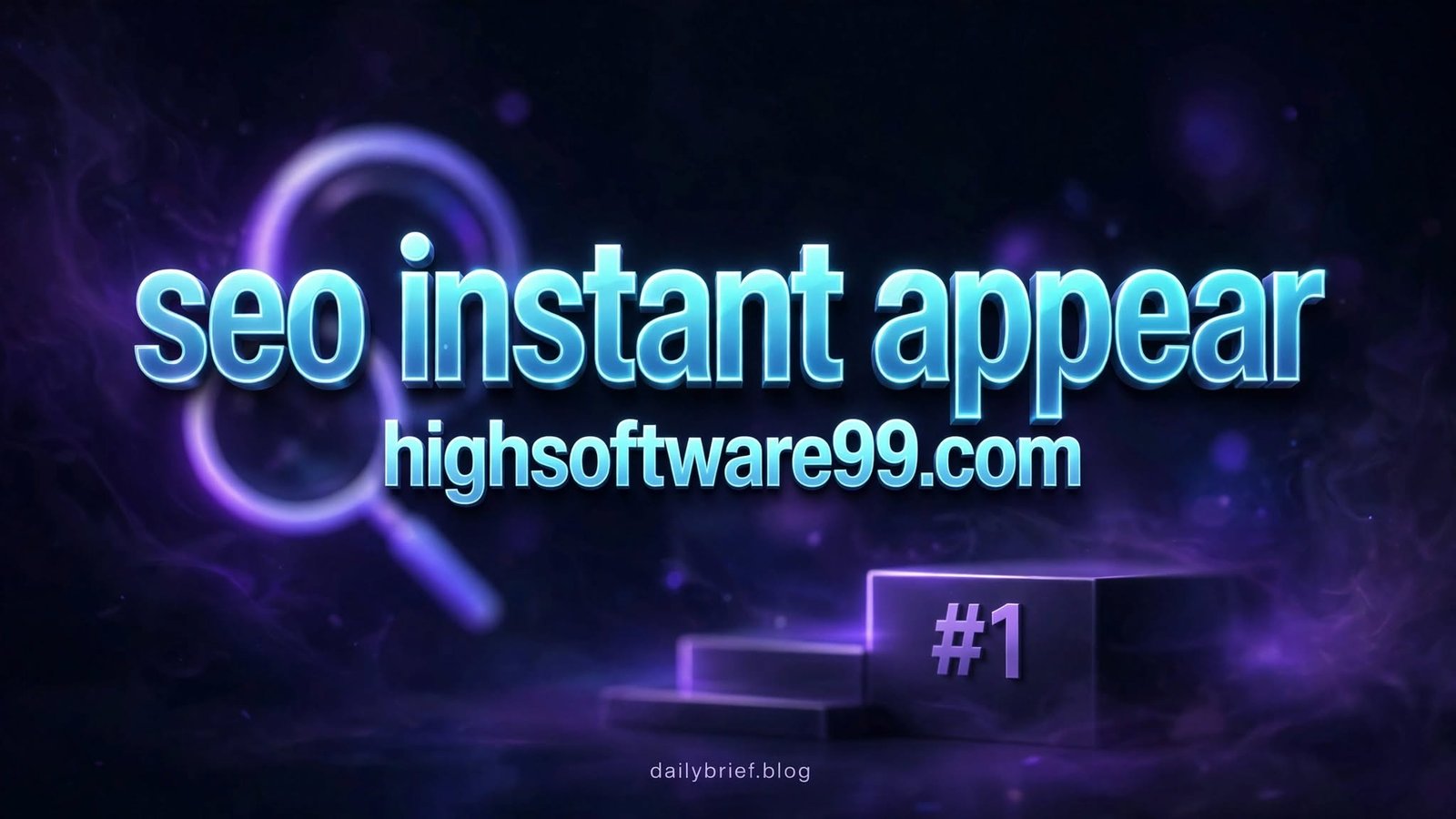 SEO Instant Appear Highsoftware99.com: A Practical Guide