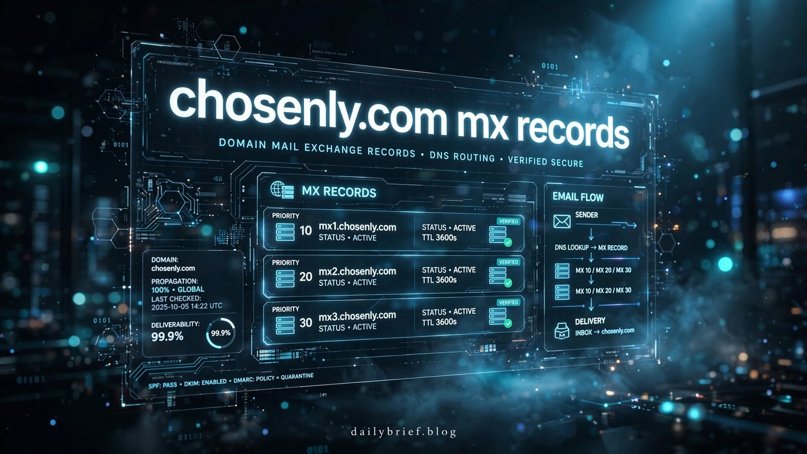 Chosenly.com MX Records: Complete Setup Guide
