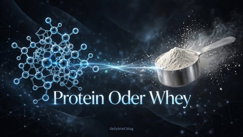 Protein Oder Whey: Complete Guide to Choosing the Right Protein