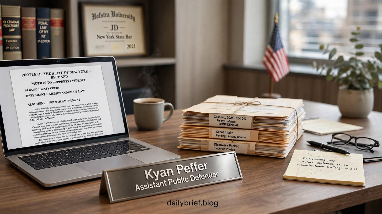 Kyan Peffer: Career, Education, and Legal Work